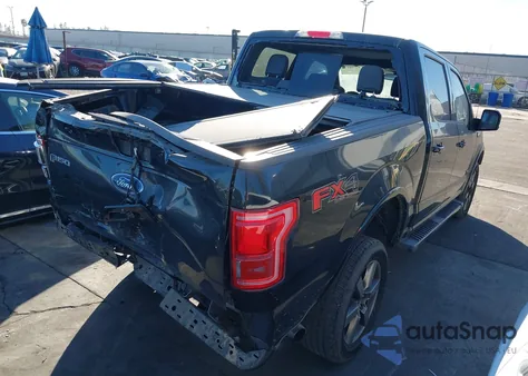 2016 Ford F-150 Lariat из США, поврежденный, VIN 1FTEW1EG9GKF11284
